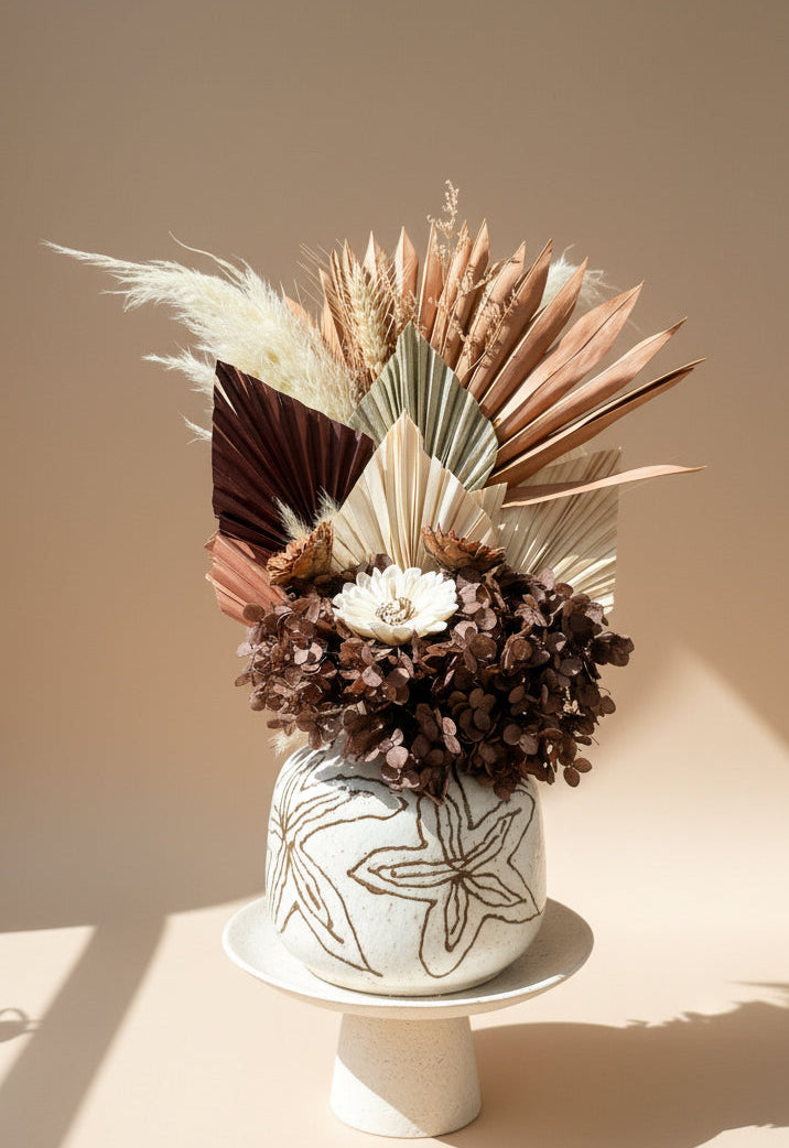 Luxe Preserved Arrangement | Rich & Earthy
