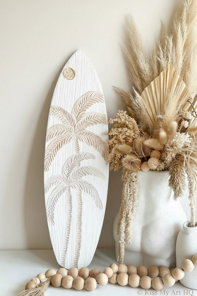 Sunset Palms | Surfboard