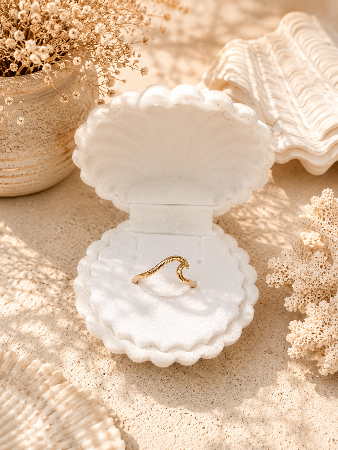 Wave Rider Ring | Gold