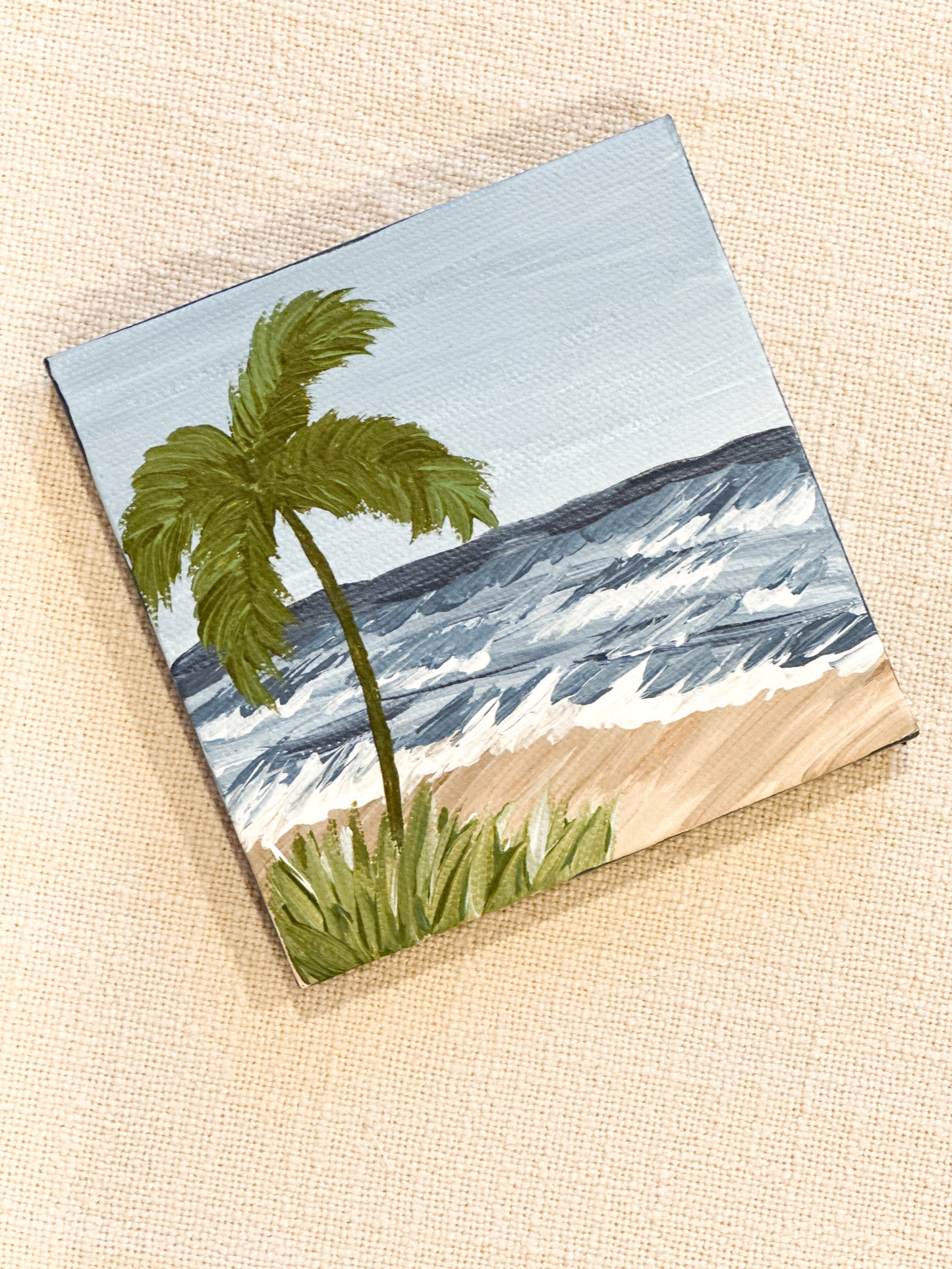 Seabreeze Palm | Mini Original Artwork Collection | Magnetic