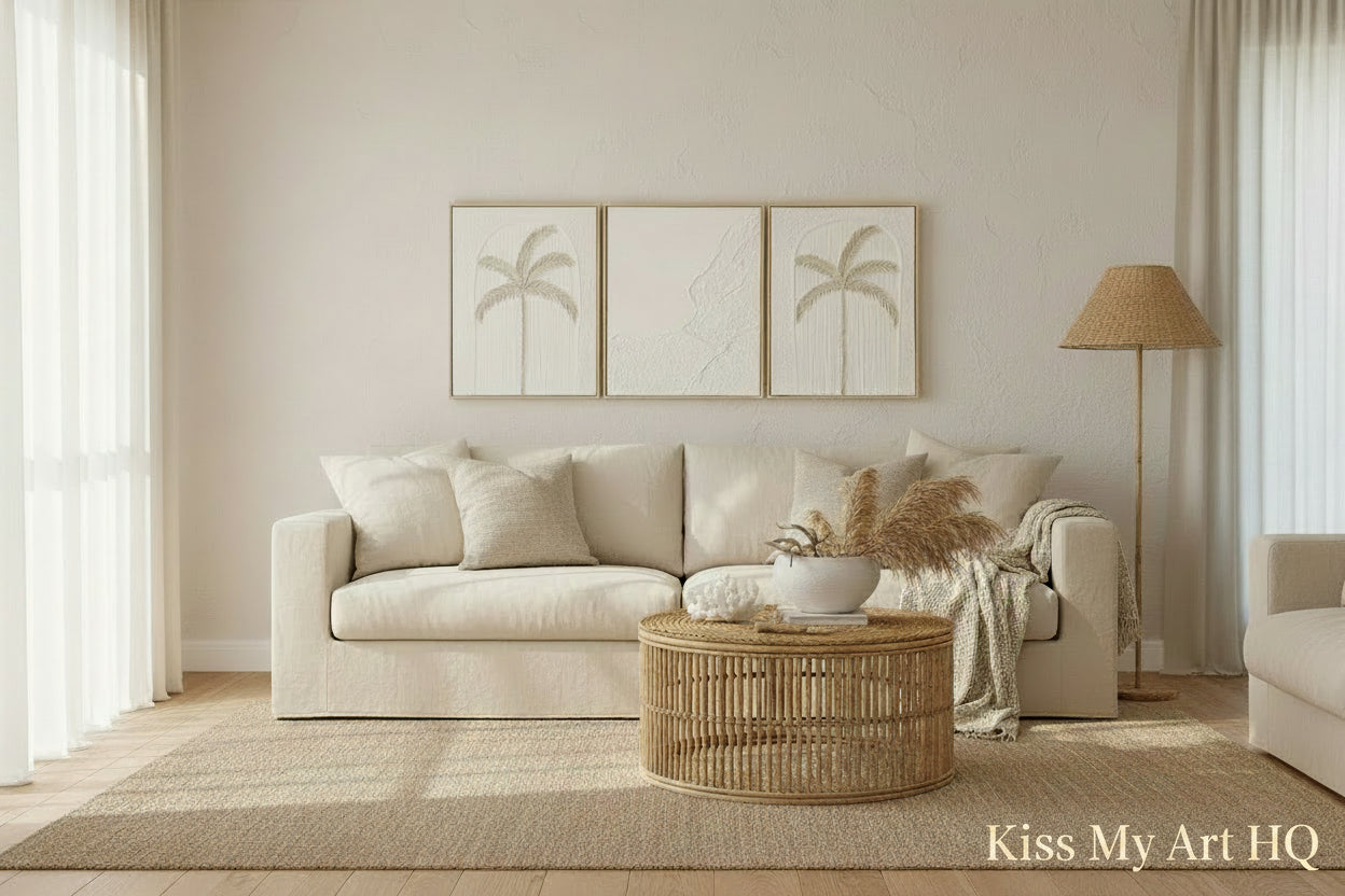 Miami Beach Trio | Sand & White -