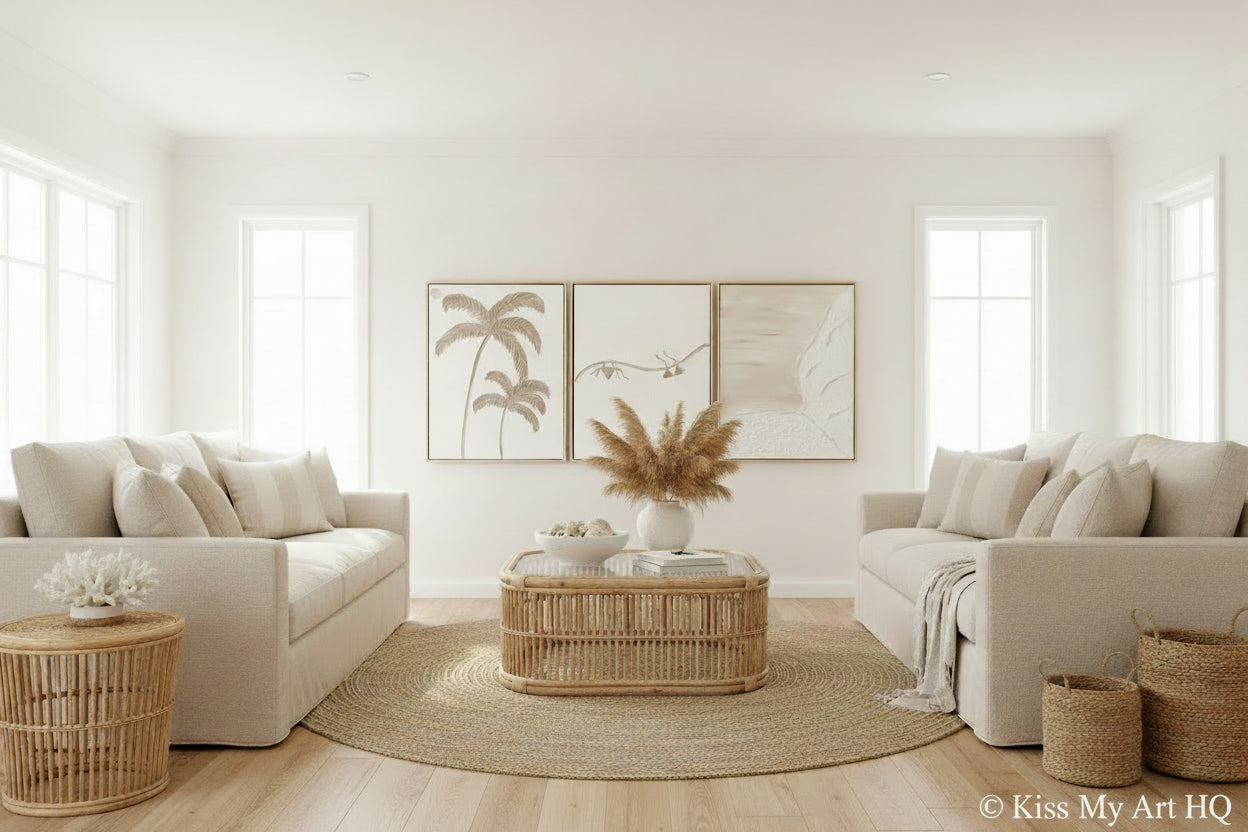 Seaside Escape Trio | Tan -
