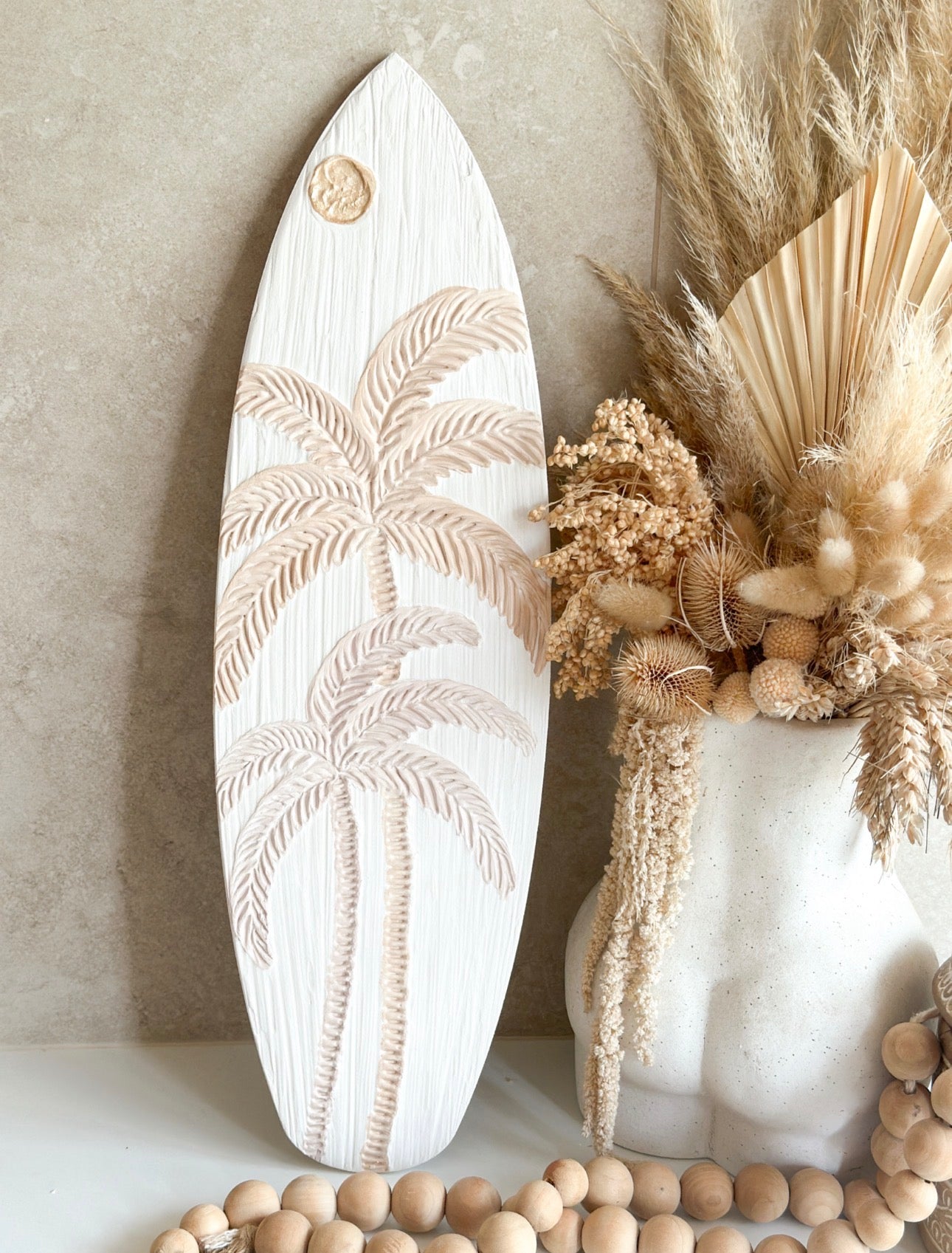 Sunset Palms | Surfboard
