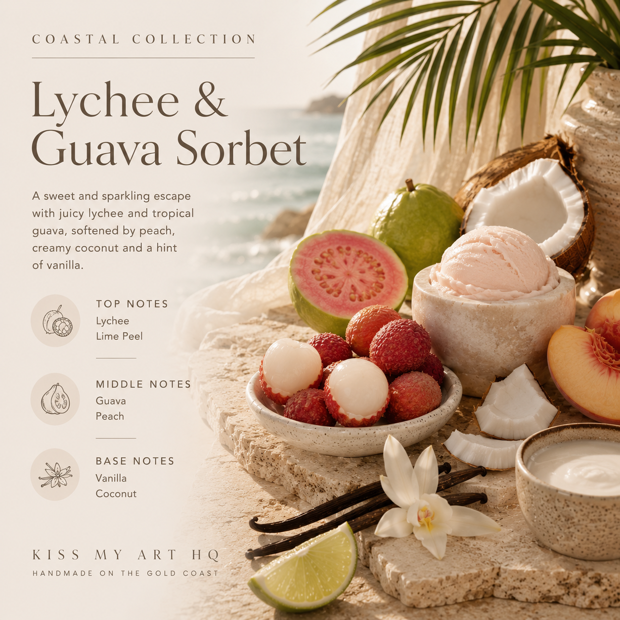 Lychee & Guava Sorbet | Car Diffuser | Fish