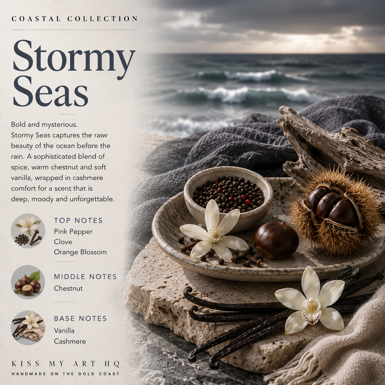 Stormy Seas | Car Diffuser | Starfish