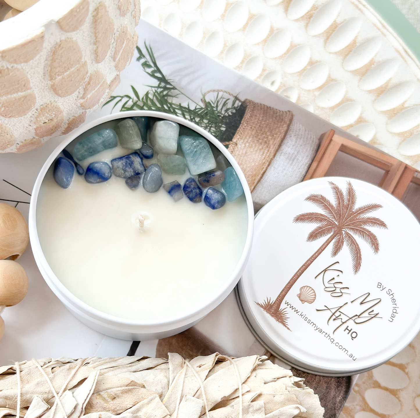 Crystal Tin Candle | Tranquility | 200ml