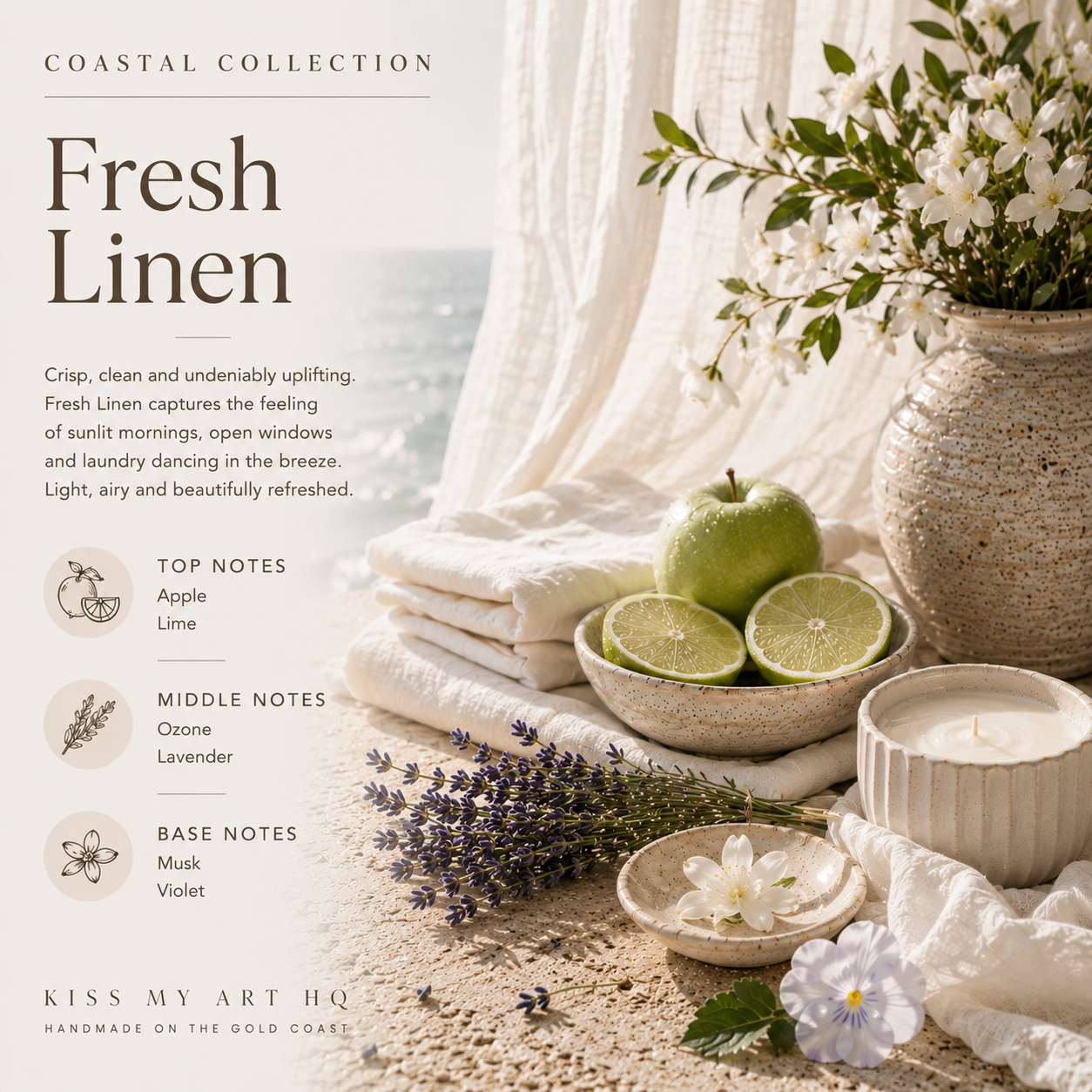 Fresh Linen | Car Diffuser | Starfish