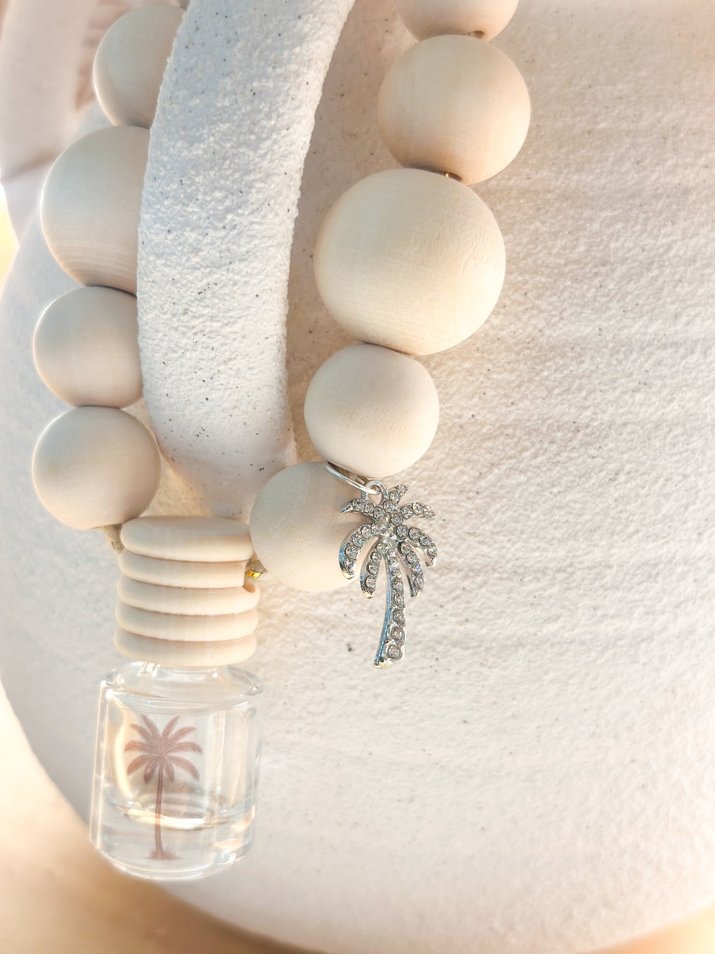 Car Diffuser | Silver Palm Tree