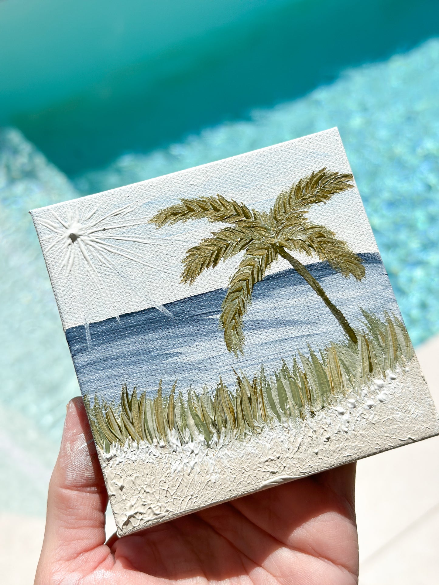Mini Original Artwork | Coastal Collection | Magnetic