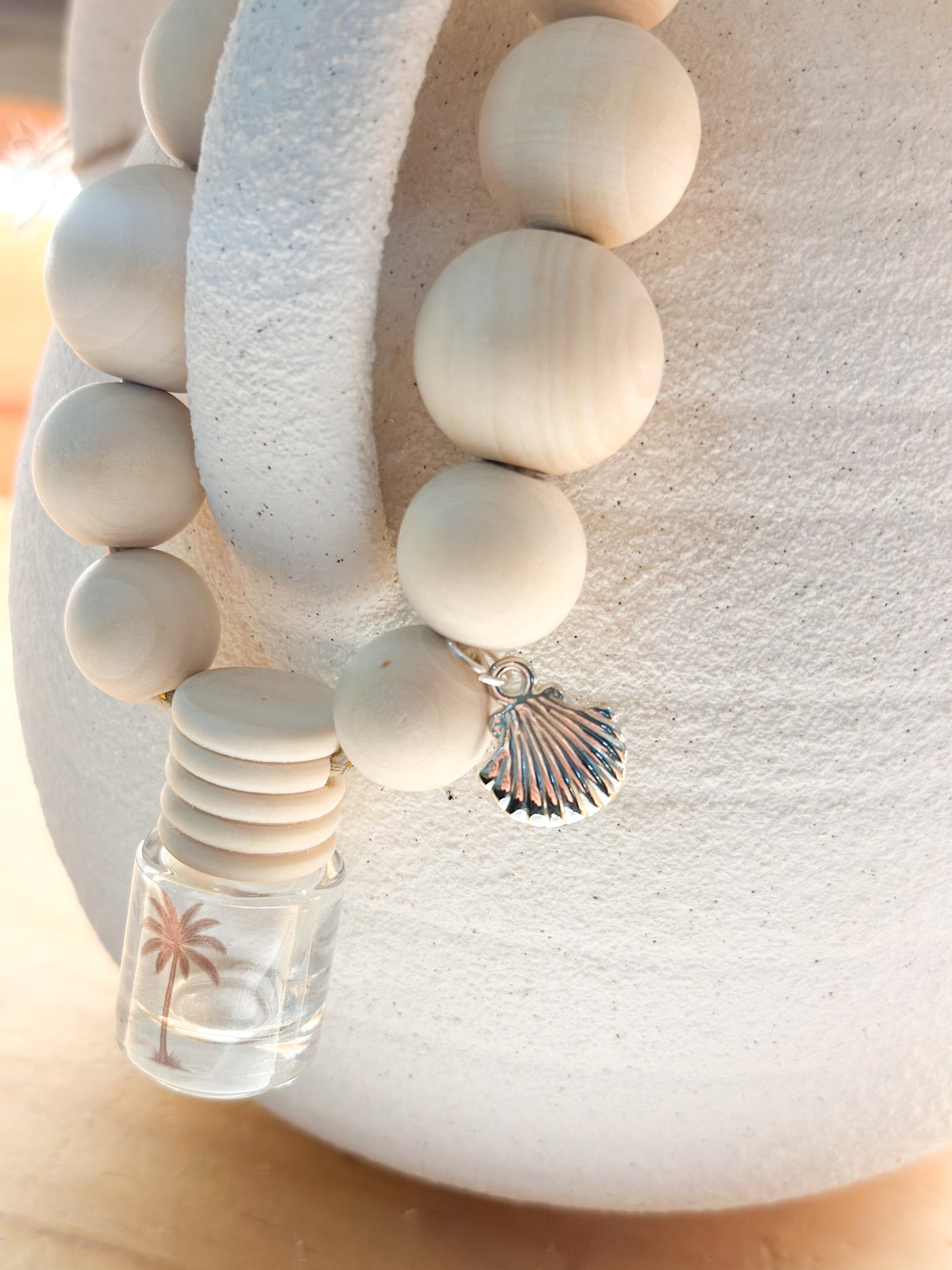 Car Diffuser | Silver Seashell