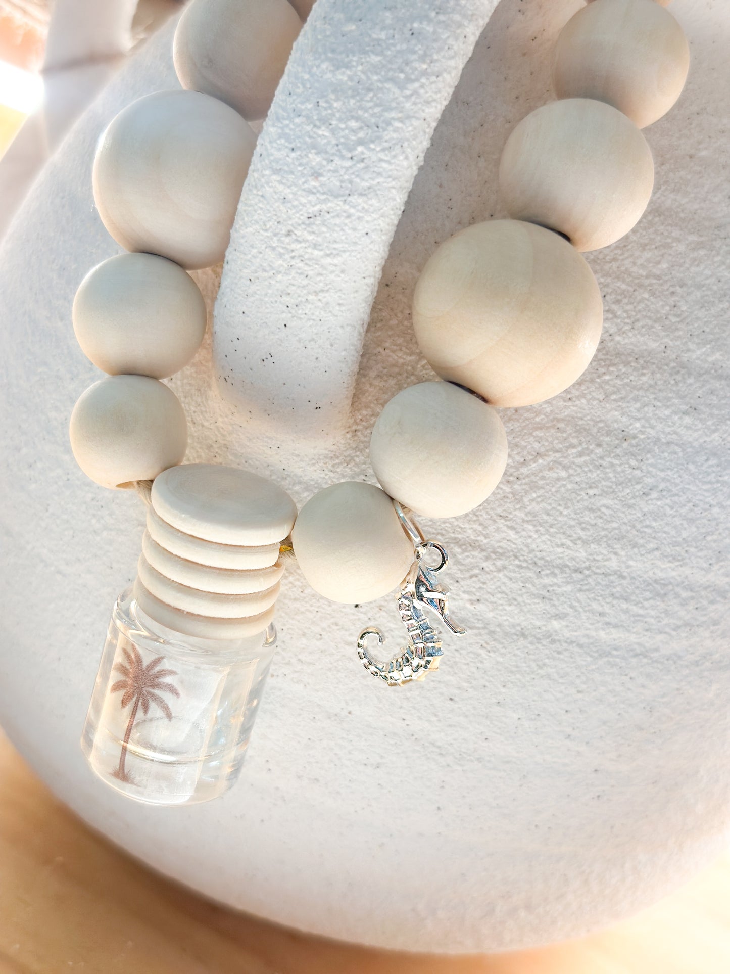 Car Diffuser | Silver Seahorse