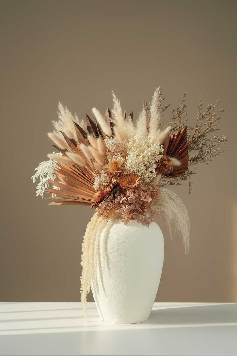 Statement Preserved Arrangement | Warm Neutrals