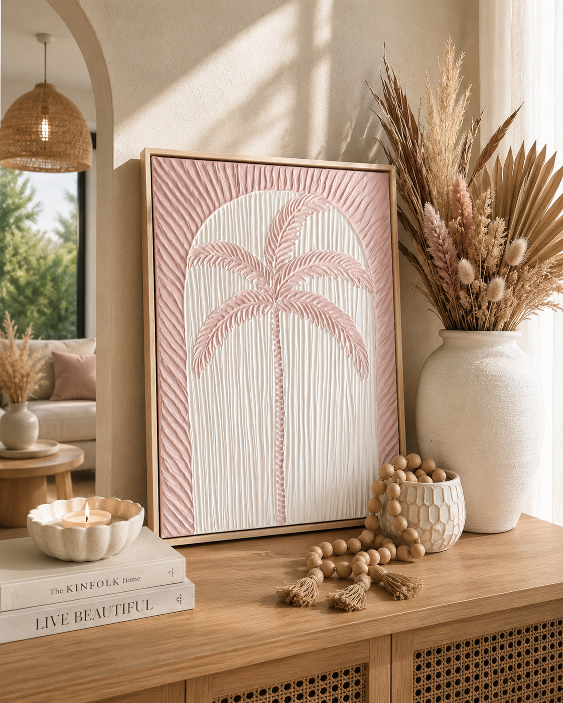 My Muse Palm | Dusty Pink