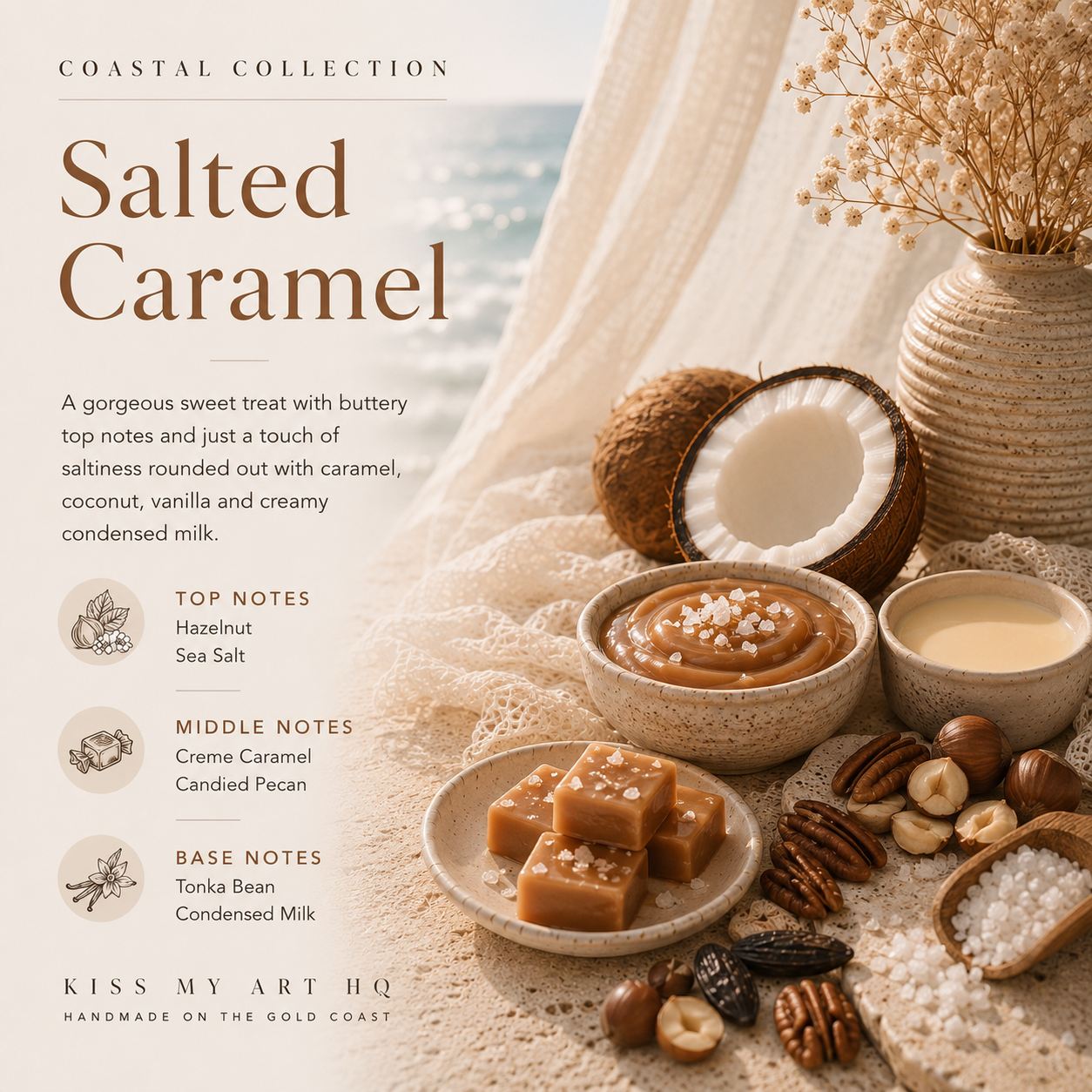 Salted Caramel | Car Diffuser | Mermaid