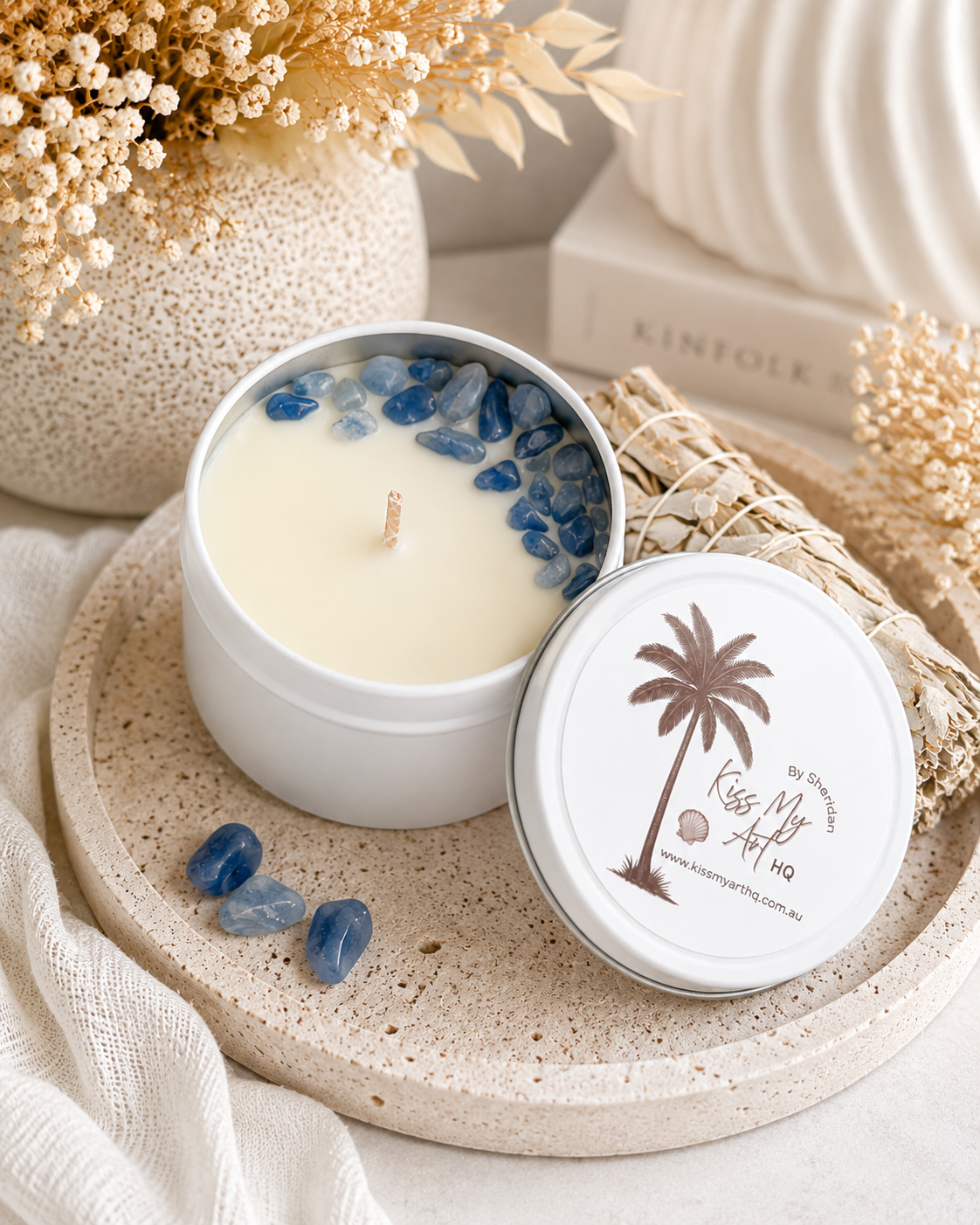 Crystal Tin Candle | Tranquility | 200ml