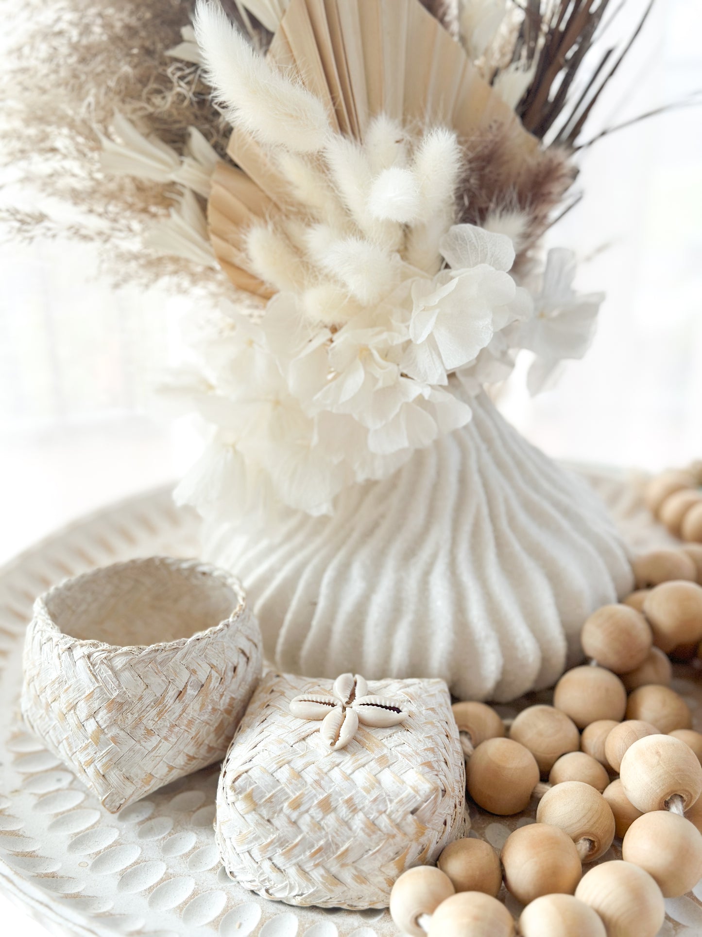 Coastal Keepsake Trinket Basket
