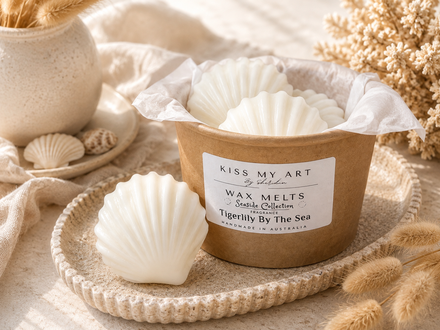Seaside Collection | Wax Melt Tub | Tigerlily By The Sea