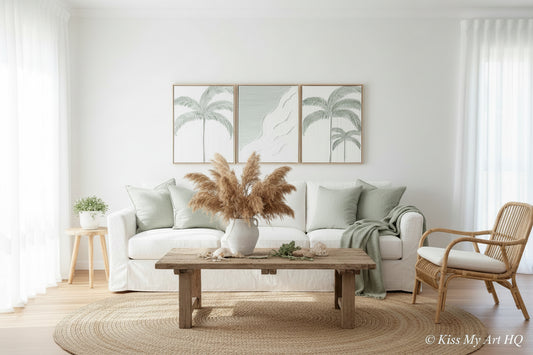 Cali Beach Trio |Sage & White -