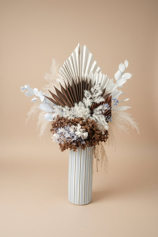 Signature Preserved Arrangement | Blue & Chocolate