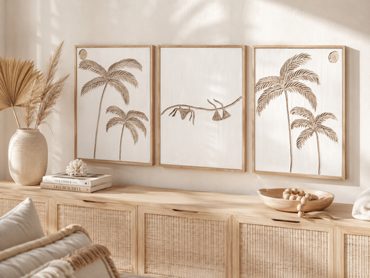 Seaside Escape Trio | Tan