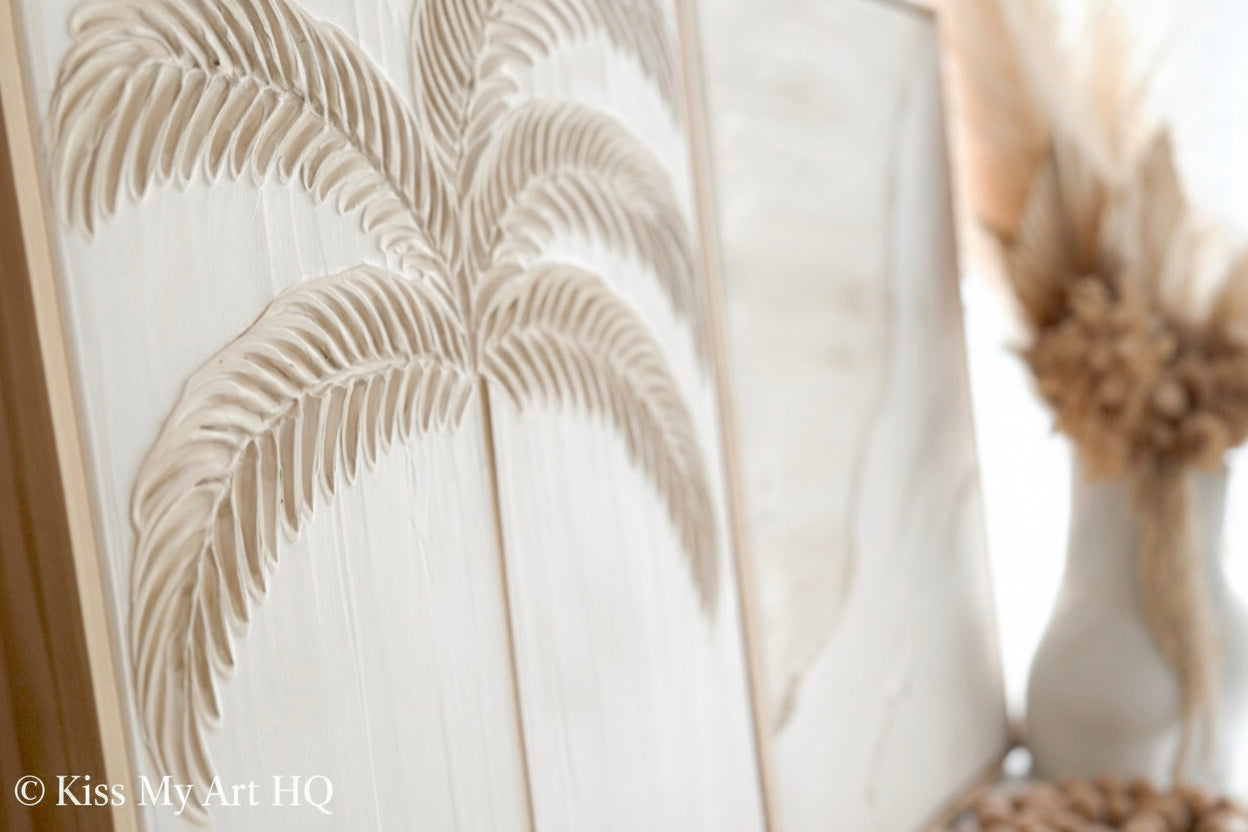 Cali Beach Trio | Sand & White -