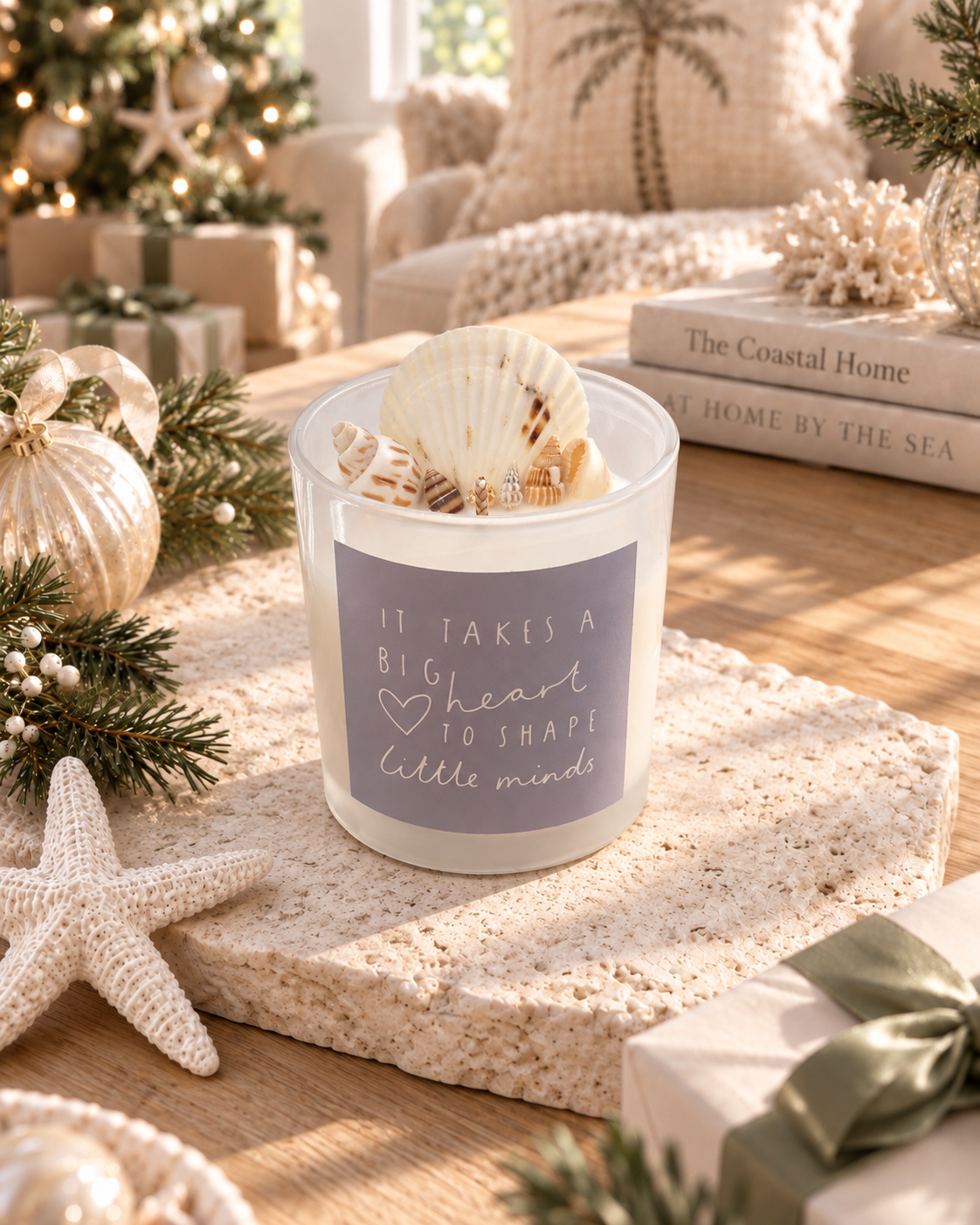Teacher Appreciation Candle | Soft Blue