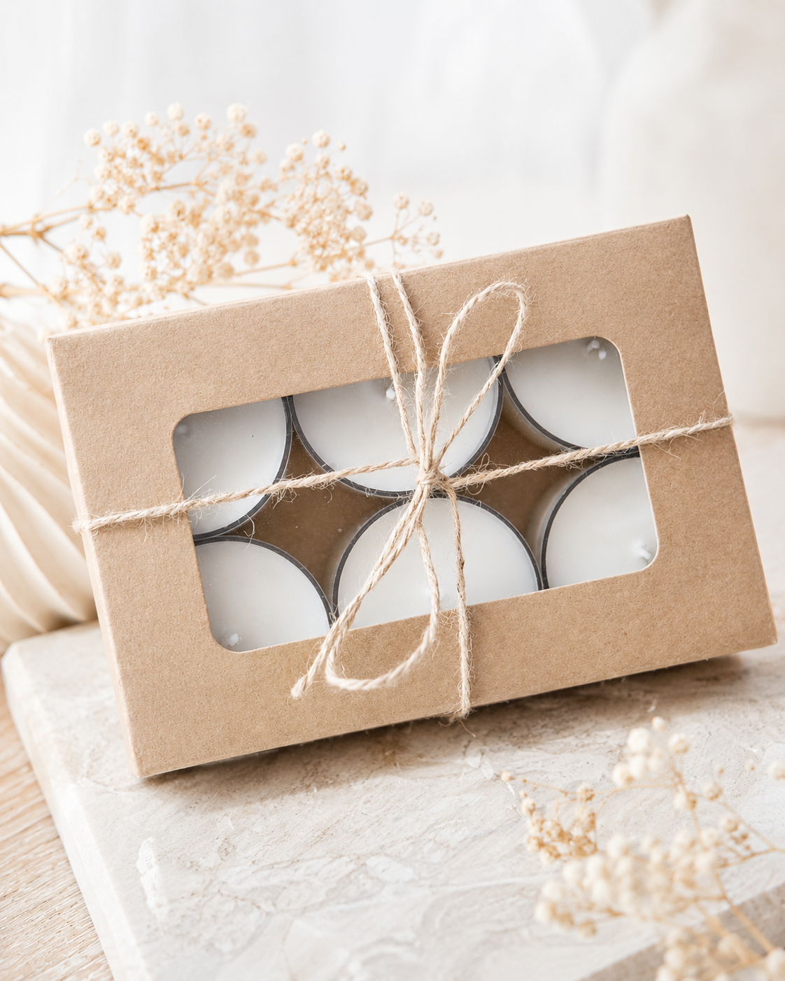 Spa Tea Lights | Gift Box | Set of 6