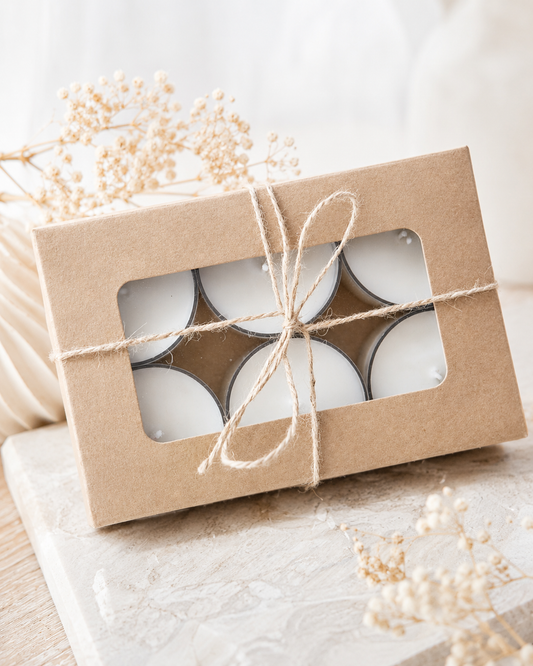 Spa Tea Lights | Gift Box | Set of 6