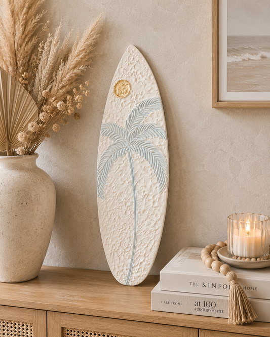 Beach Vibes | Surfboard | Powder Blue