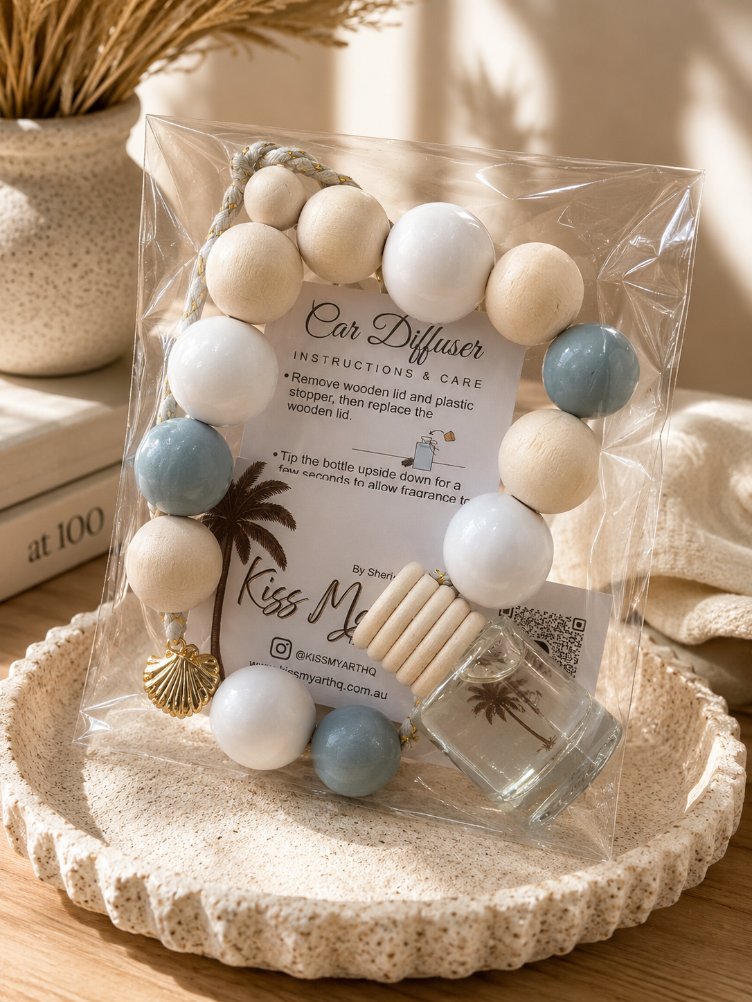 Tigerlily By The Sea | Car Diffuser | Seashell