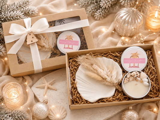 Coastal Christmas Gift Box