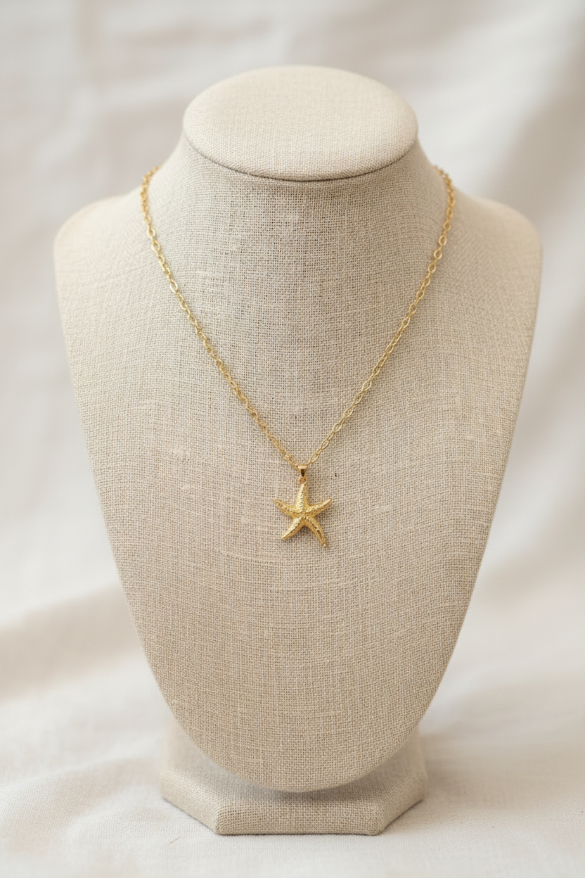 Starfish Bay Necklace | Gold