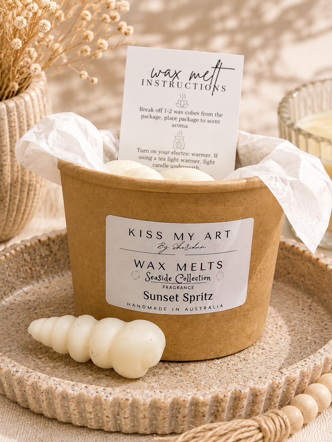 Seaside Collection | Wax Melts Tub | Sunset Spritz