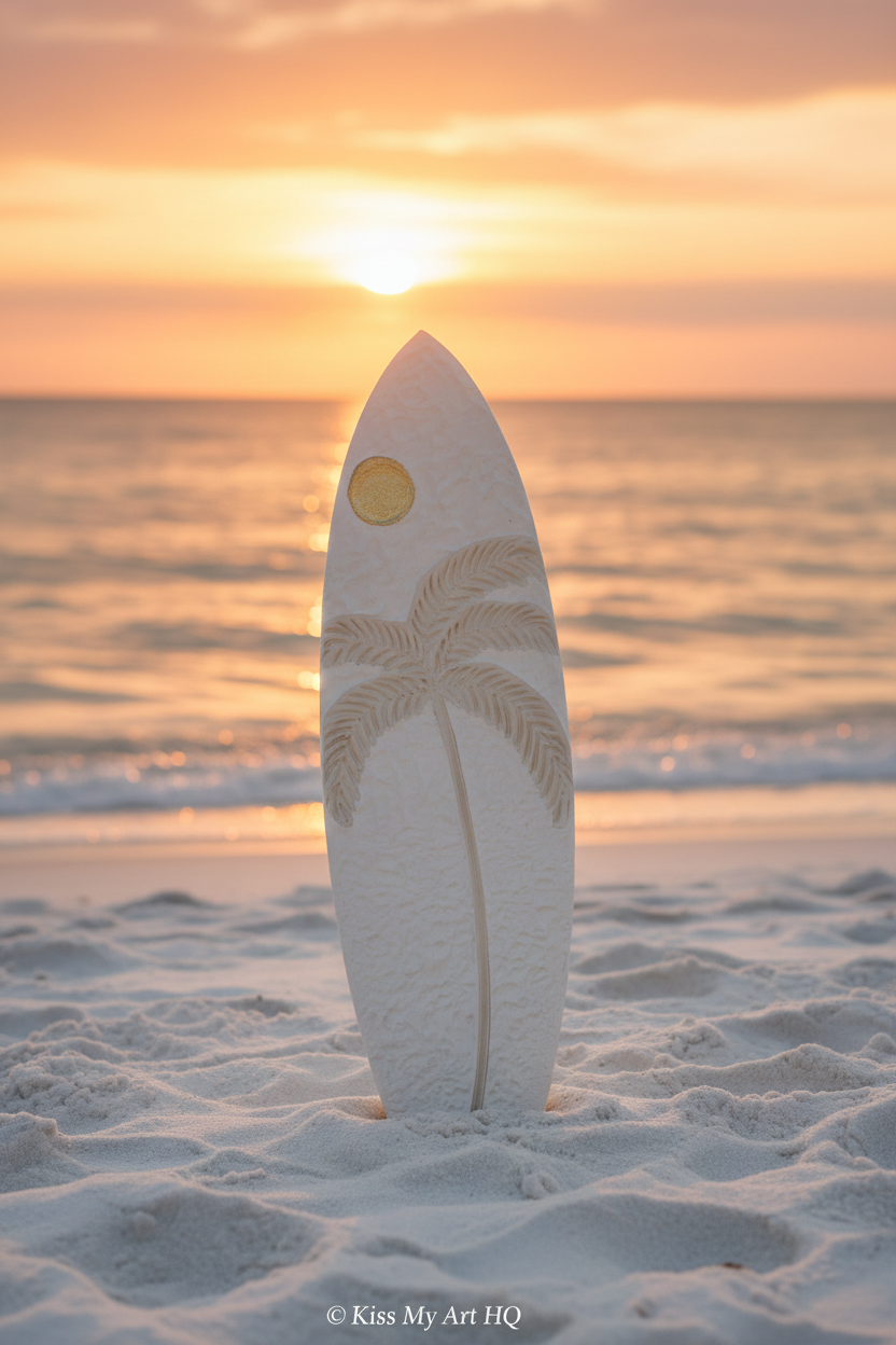 Beach Vibes | Surfboard | Sand