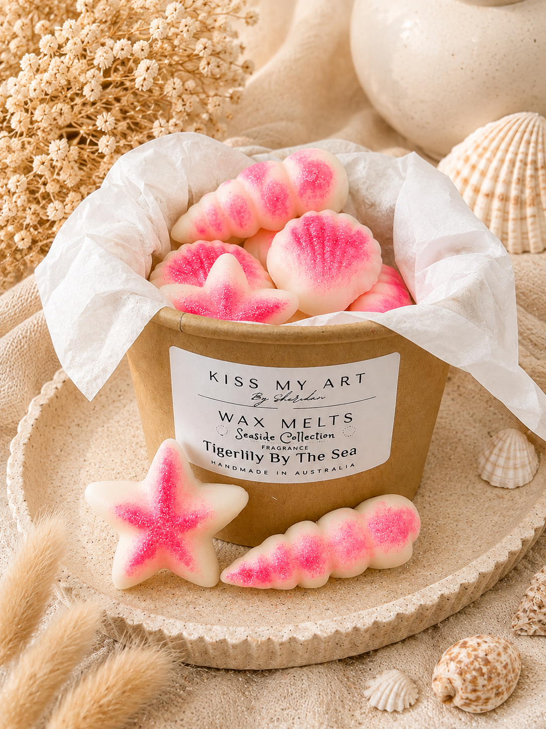 Seaside Collection | Wax Melts Tub | Tigerlily By The Sea