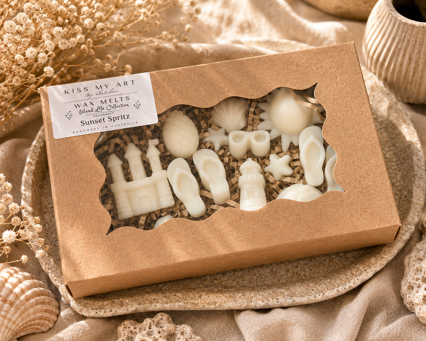 Beach Club Collection | Wax Melts Gift Box | Sunset Spritz
