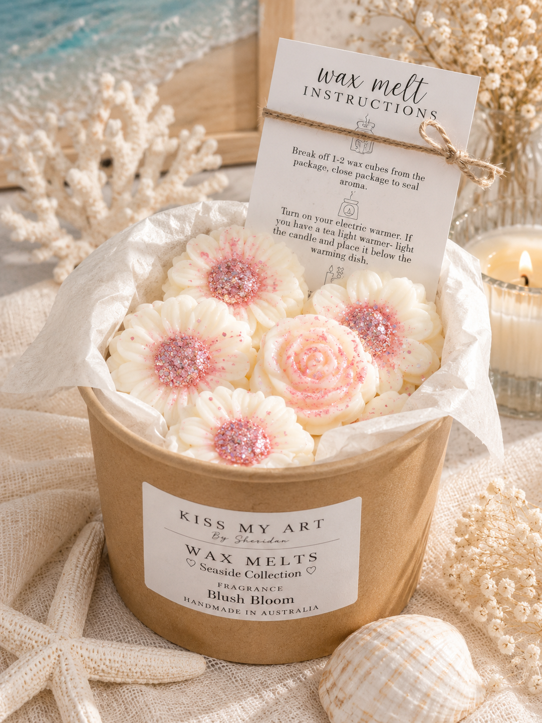 Secret Garden Collection | Wax Melts Box | Tigerlily By The Sea