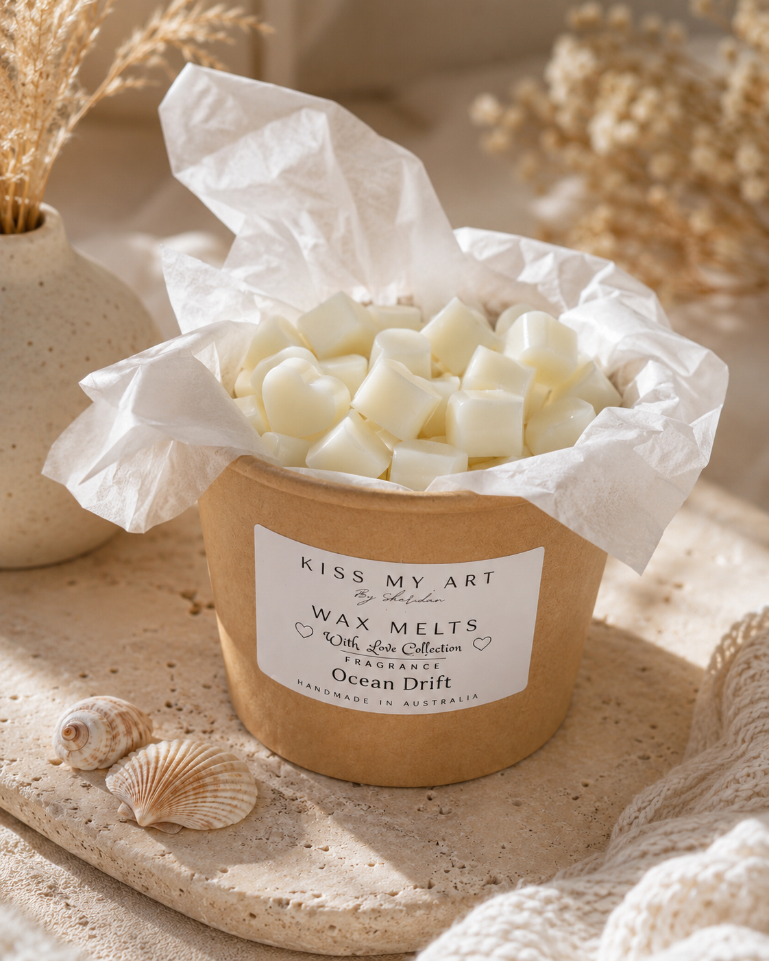 With Love Collection | Wax Melts Tub | Ocean Drift