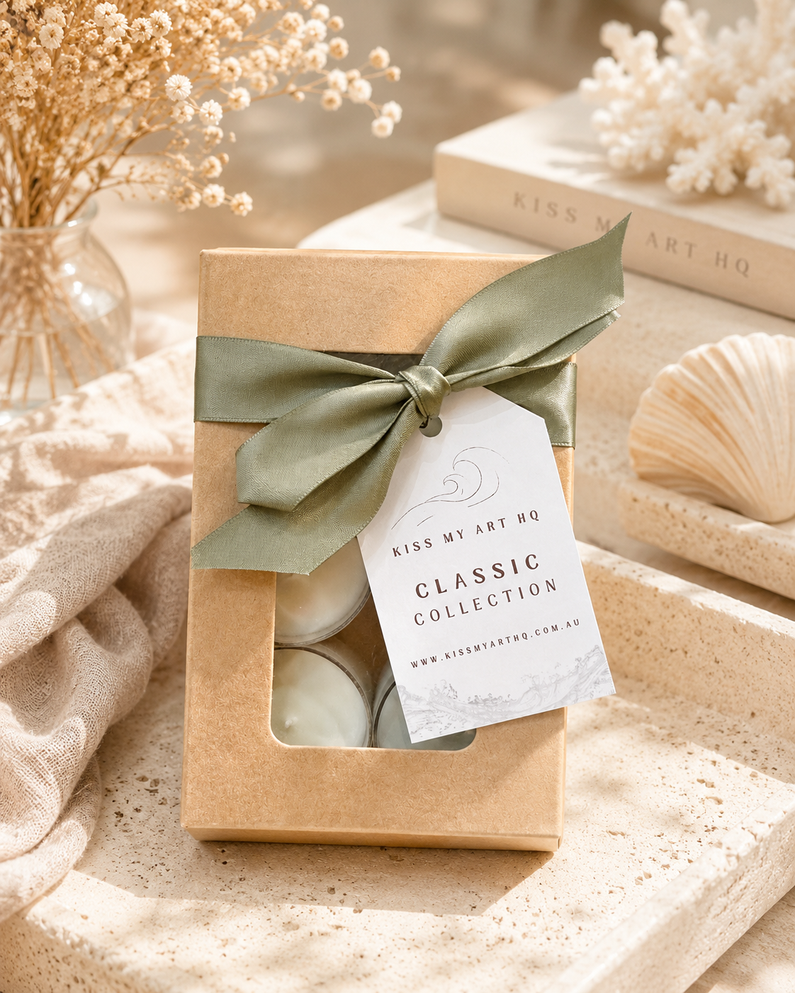 Spa Tea Lights | Gift Box | Set of 6