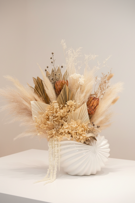 Luxe  Preserved Arrangement | Neutral Tones