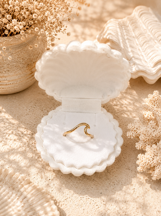 Wave Rider Ring | Gold