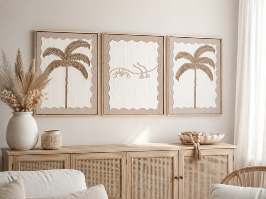 Endless Summer Trio | Opal & Tan