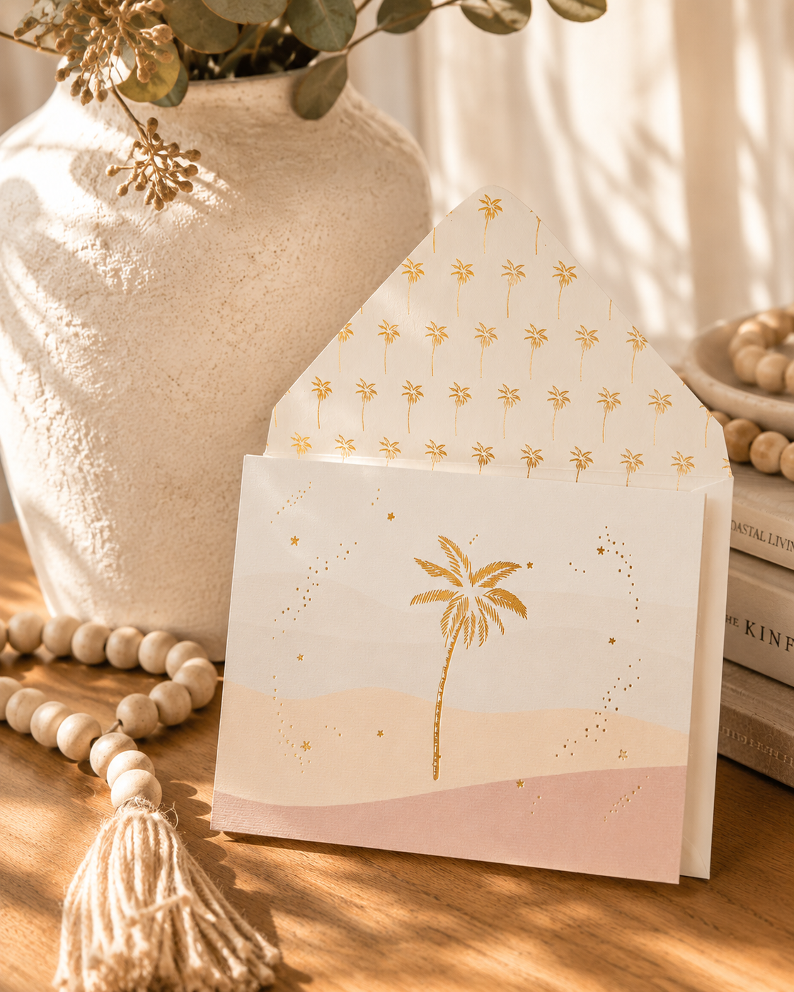 Golden Palm  | Greetings Card