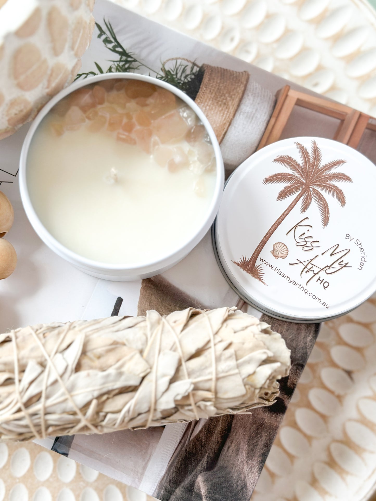 Crystal Tin Candle | Embrace | 200ml
