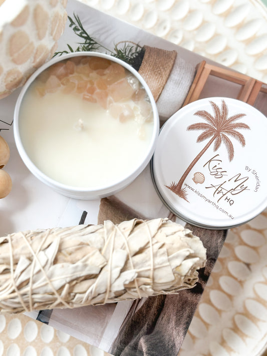 Crystal Tin Candle | Embrace | 200ml