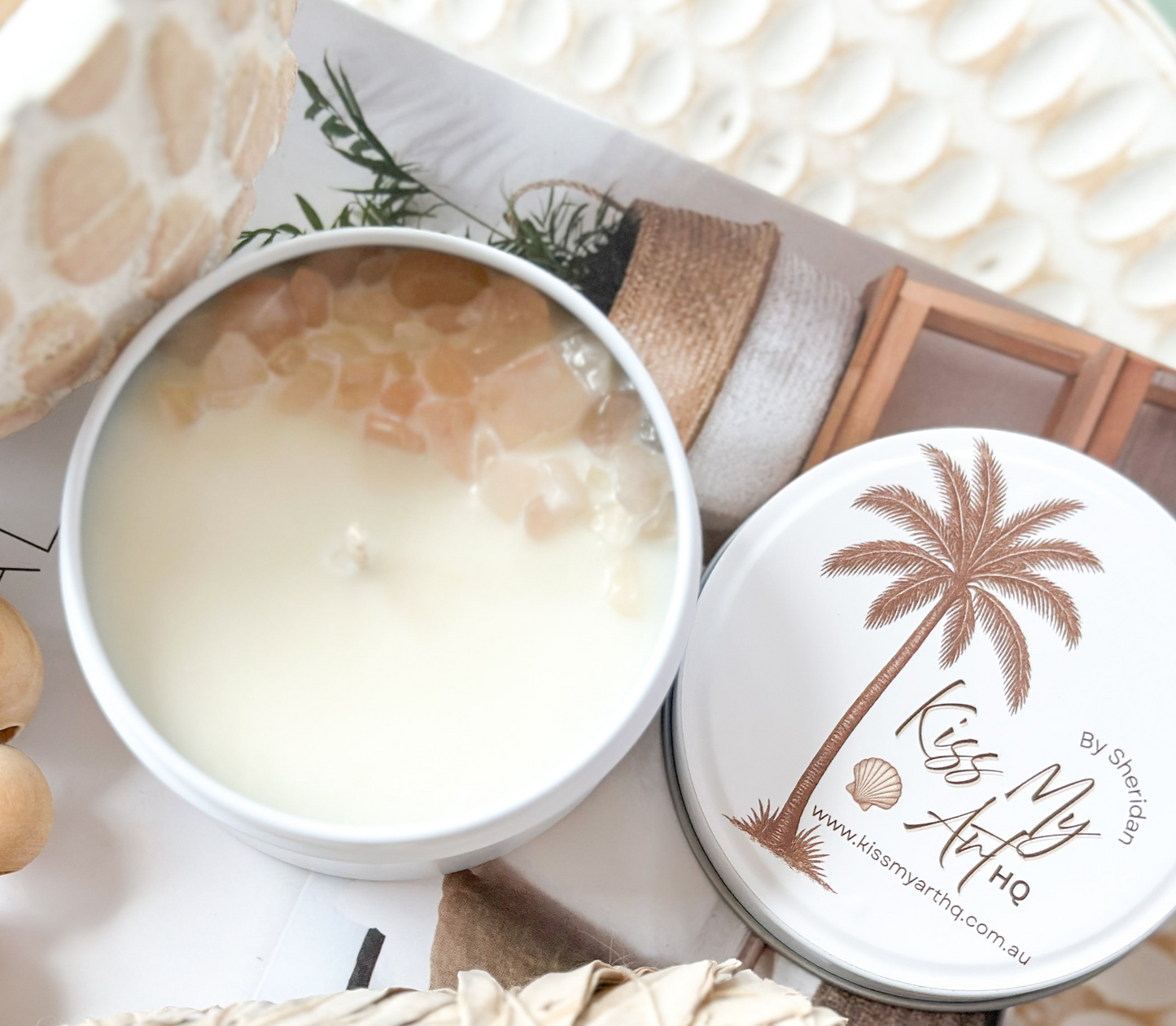 Crystal Tin Candle | Embrace | 200ml