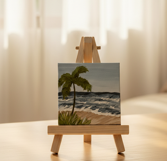 Seabreeze Palm | Mini Original Artwork Collection | Magnetic