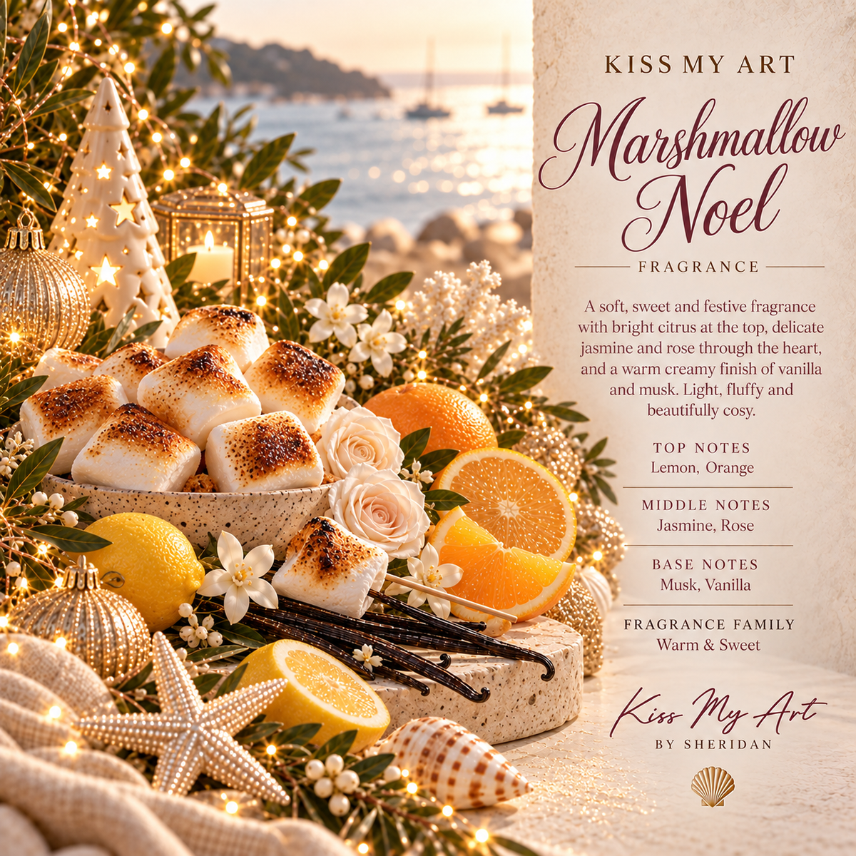 Beachside Christmas Candle | 350 mL