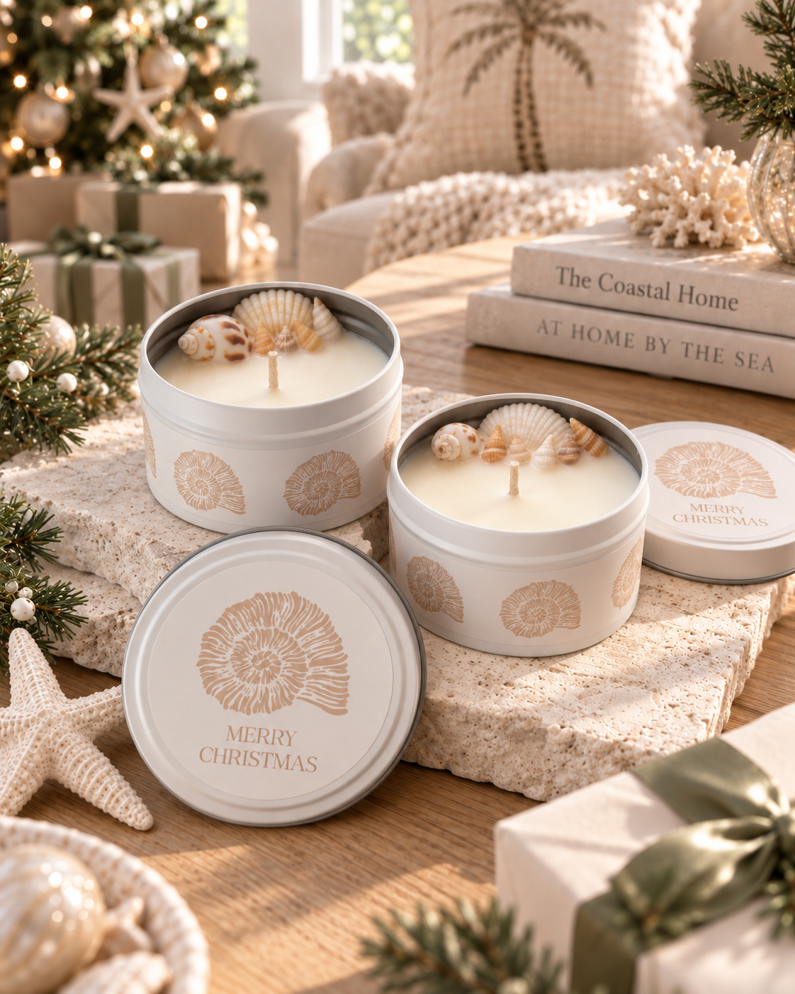 Beachside Christmas | 200 mL Tin Candle