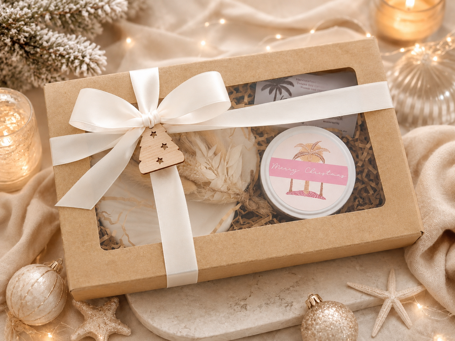 Coastal Christmas Gift Box
